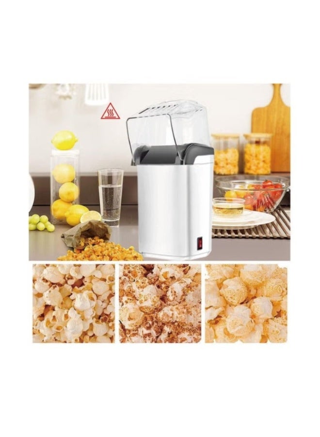 minijoy Hot Air Popcorn Machine High Power 1200W, Popcorn Maker, Quickly Complete Delicious and Healthy Food in 2-3 Minutes, White - Image 3