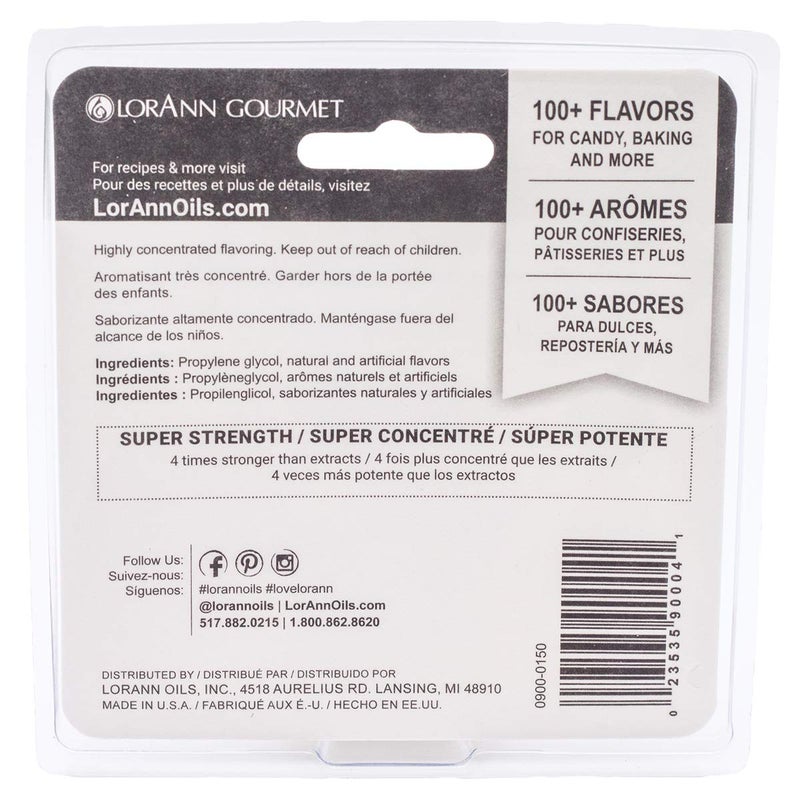 LorAnn Oils LorAnn Green Apple SS Flavor, 1 dram bottle (.125 fl oz - 3.7ml - 1 teaspoon) Twin pack blistered - Image 2