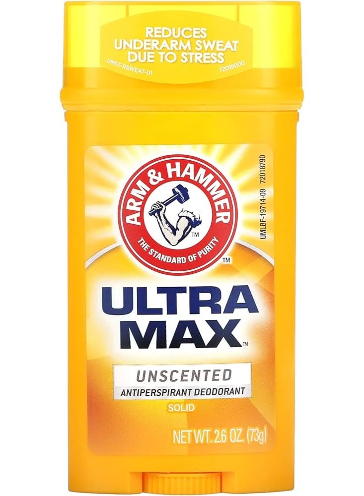 مزيل عرق ومضاد للتعرق "ألترا ماكس" (Ultramax) غير معطر، 73 جم