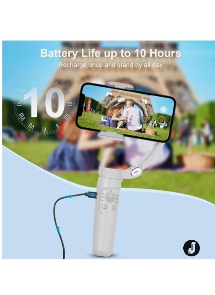 JAJEEK - "M1 3-Axis Gimbal Handheld Stabilizer for Phone – Foldable Design, Anti-Shake Stabilization for Video Recording & Vlogging" - Image 1