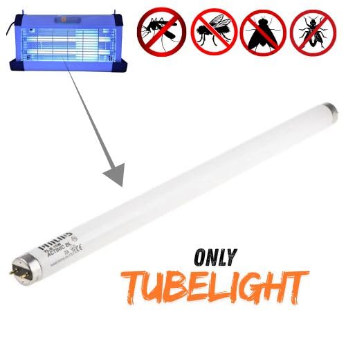 INDETOUCH Insect Killer Blue Tubelight UV Light | Pesto flash tube light 2Ft Length | Blue Light | 18W | Imported - Image 2
