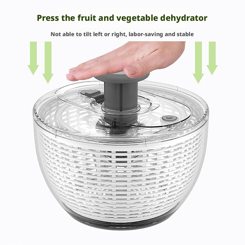 Manual Salad Spinner Vegetable Dehydrator - Image 1