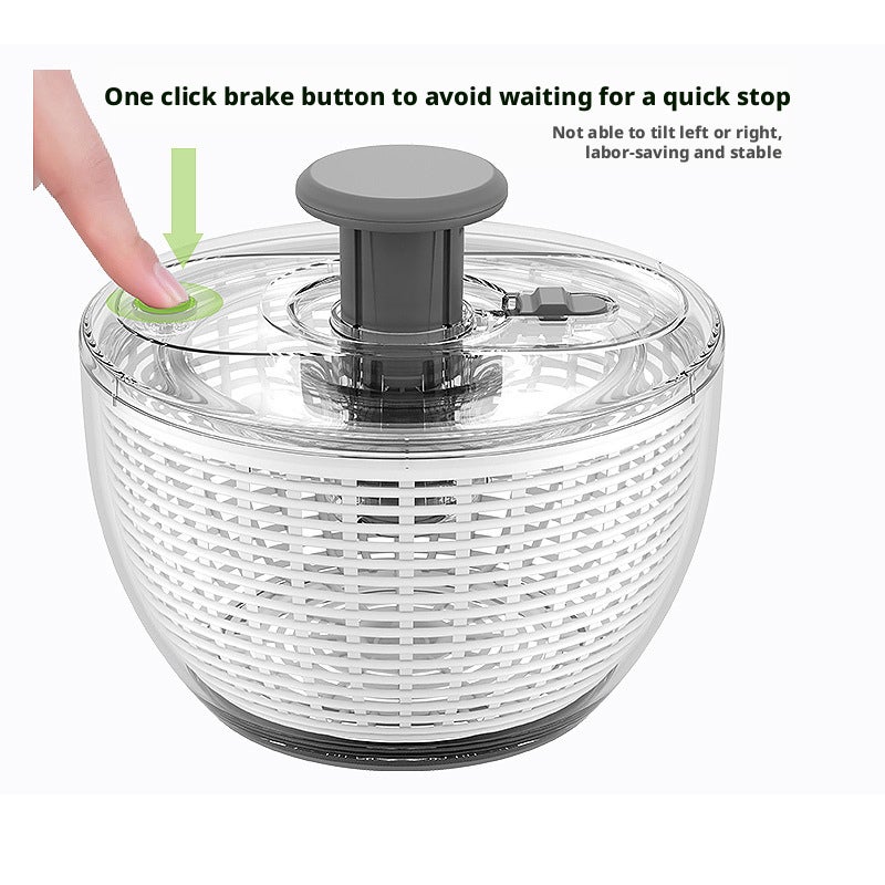 Manual Salad Spinner Vegetable Dehydrator - Image 3