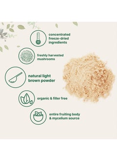 Micro Ingredients Organic Lions Mane Mushroom Supplement Powder, 16 Ounce | Natural Superfood for Brain, Energy, & Immune Health | Non-GMO Vegan  - Image 4