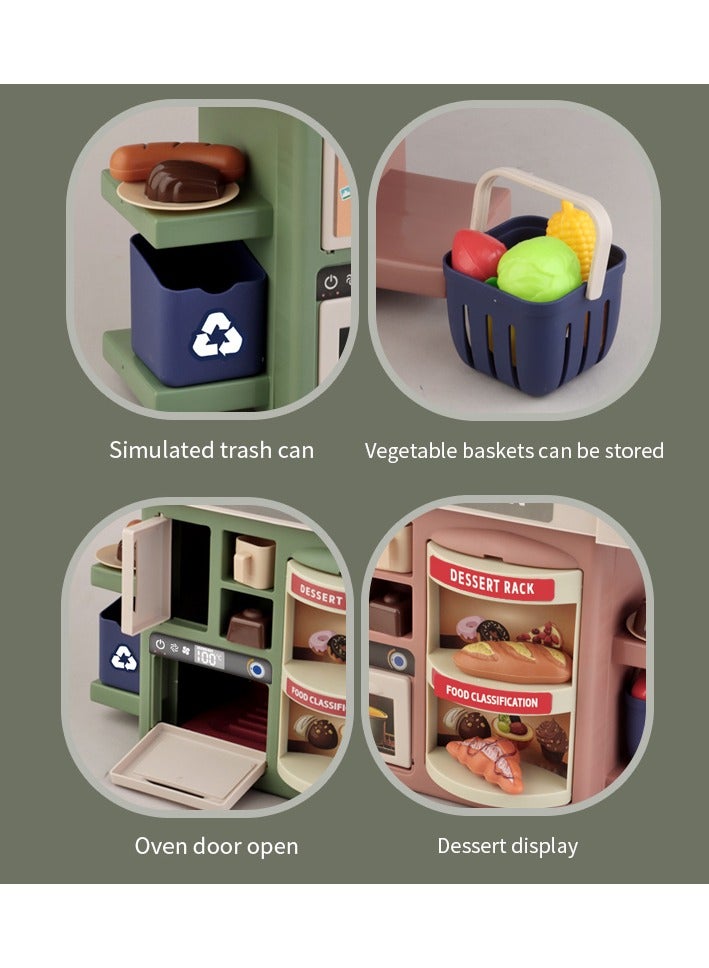 إن بيلي مجموعة ألعاب المطبخ للأطفال مكونة من 33 قطعة - Image 3