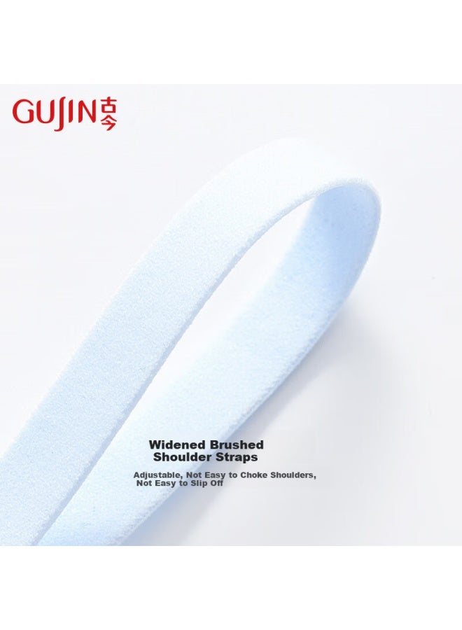 Gujin New 7a Antibacterial Smooth Seamless Breathable Bra Comfortable Soft Support Women's Underwear - Image 4