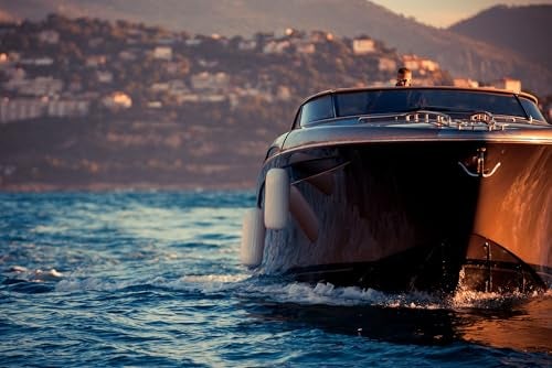 Polyform فندر قارب بوليفورم HTM-1 أسود 6.3 × 15.5 بوصة - Image 3