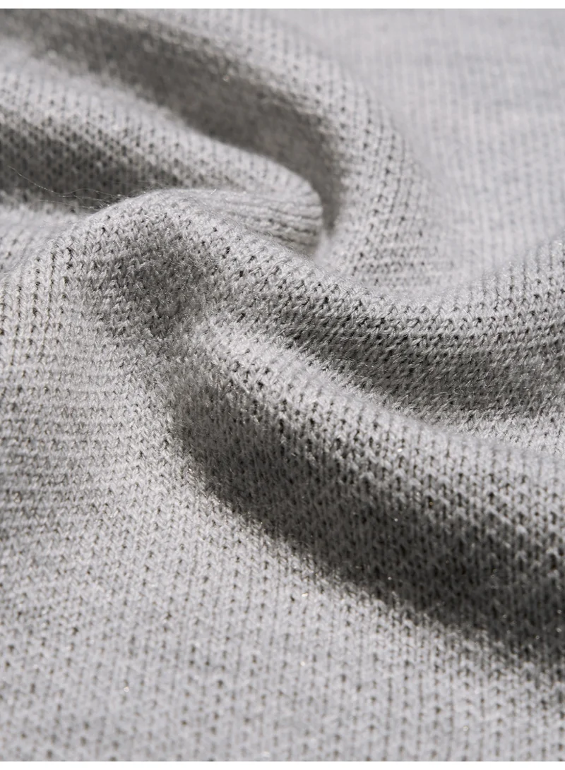 The Souled Store  The Souled Store Men Peanuts Grey Embroidered Oversized Pullovers for Men | Best Price UAE