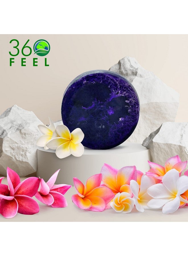 360Feel Hawaiian Lei Loofah Bar Soap Handmade Vegan & Crueltyfree Cleanse Nourish Exfoliate & Scrub Safe For All Skin Types Pamper Yourself Or Gift To Loved Ones! - Image 2