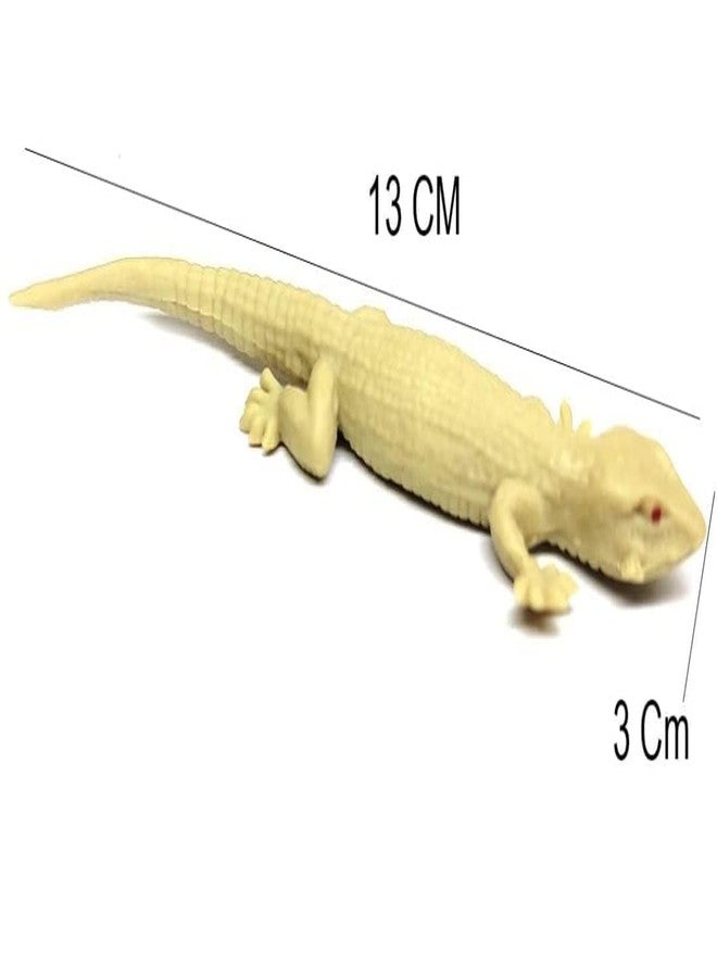 DESCTIDY ألعاب صرصور سحلية ديسكتيدي للمقالب الممتعة للأطفال والكبار، مظهر واقعي (صرصور سحلية، بني) 5 قطع صراصير، 5 قطع لعبة سحلية (حديثة، 10 قطع) - Image 4