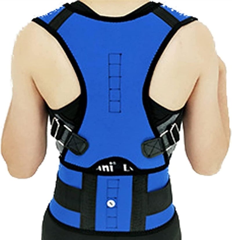 Posture Corrector Men Women Back Brace Trainer Vest Tummy Control Body Shaper for Spinal Neck Shoulder and Full Back Support Belt Back Posture(A,XX) - Image 1