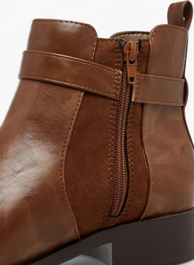 فلورا بيلا من شو إكسبرس أحذية الكاحل ذات الألواح مع سحاب إغلاق - Image 5