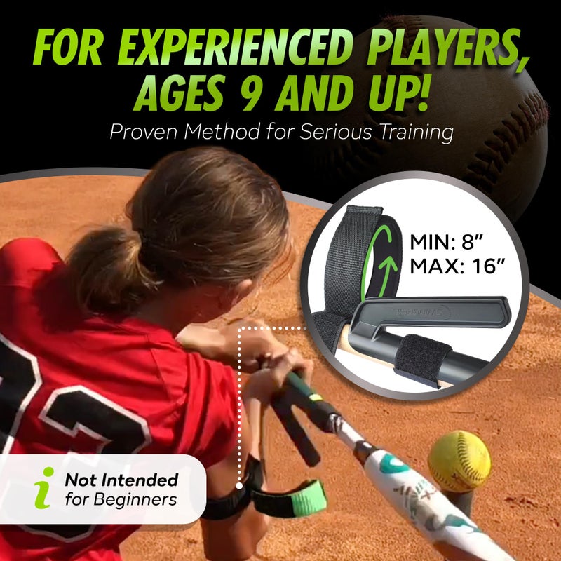 SWINGRAIL Baseball/Softball Swing Trainer Aid - Equipment for Batting and Hitting - Image 3