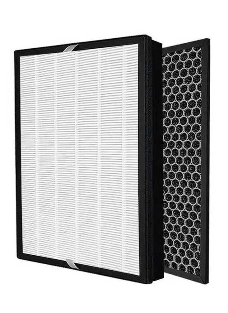 Generic - FY3433 FY3432 HEPA Filter Compatible with Philips Air Purifier AC3252 AC3254 AC3256 AC3259 AC3258 AC3260 Replace The Activated Carbon Filter - Image 1