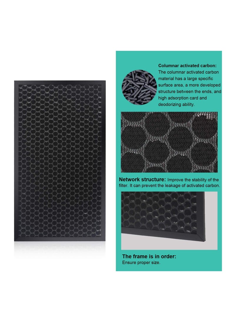 Generic - FY3433 FY3432 HEPA Filter Compatible with Philips Air Purifier AC3252 AC3254 AC3256 AC3259 AC3258 AC3260 Replace The Activated Carbon Filter - Image 1