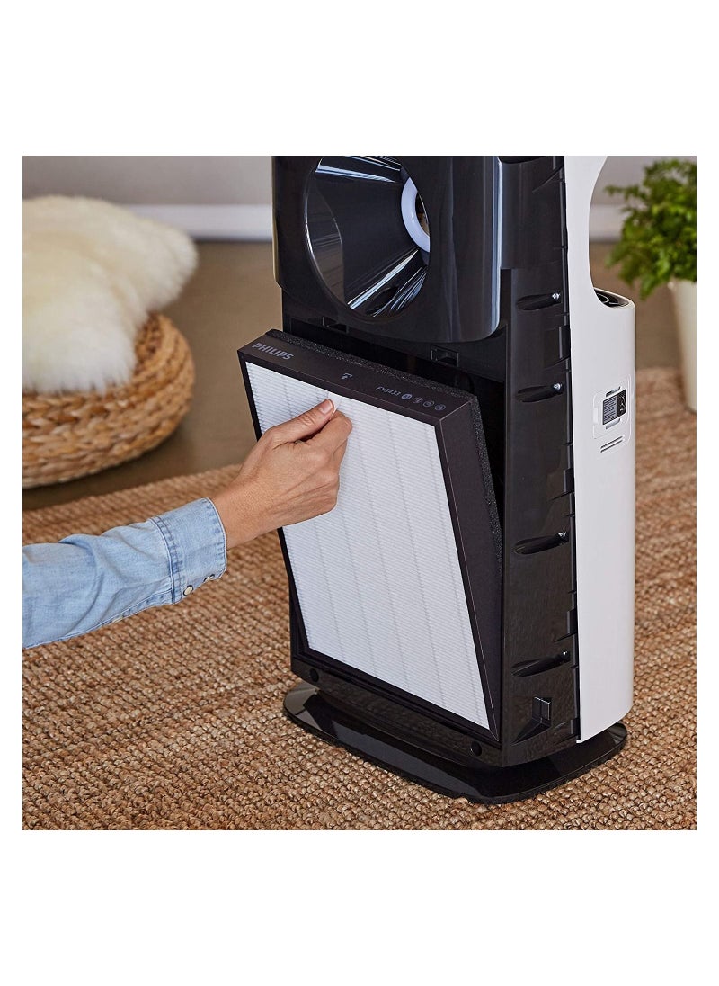 Generic - FY3433 FY3432 HEPA Filter Compatible with Philips Air Purifier AC3252 AC3254 AC3256 AC3259 AC3258 AC3260 Replace The Activated Carbon Filter - Image 1