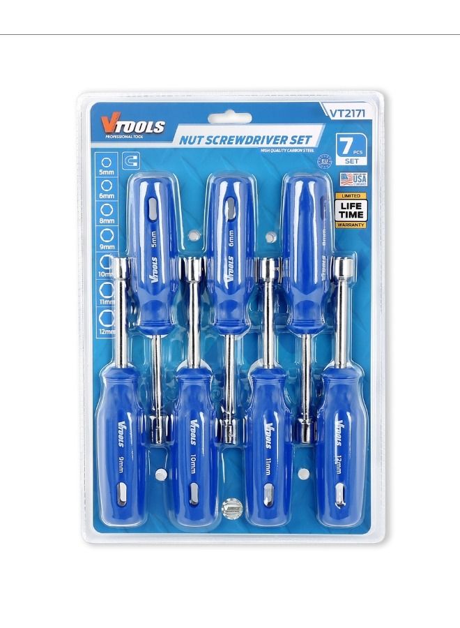 VTOOLS 7Pcs Nut Screwdriver Set - Image 4