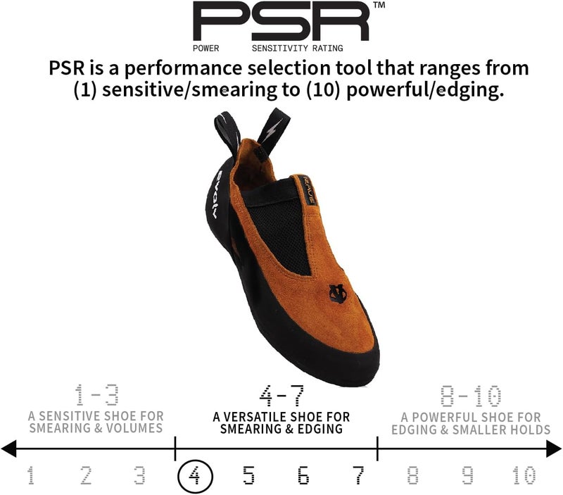 Evolv Rave Rock Climbing Shoe for Training & Thin Crack Climbing - Image 4
