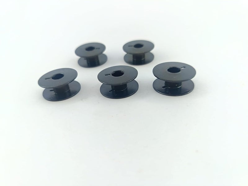advancedestore Set of 5Pcs Black Bobins Steel Big Machine Sewing Bobbins Thread Steel Bobbins - Image 3