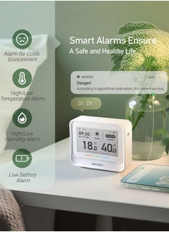 INKBIRD IBS-TH5-WIFI Indoor Temperature and Humidity 8-in-1 Monitor Home Weather Station with 3.71 Inches Electronic Ink Display Smart Alarms Indoor Air Quality Monitor 2 Years Data Cloud Storage - pzsku/ZD66D244AE2481E01DA13Z/45/_/1709797205/5f4900c1-50e4-4586-afa4-cb6879cc3067