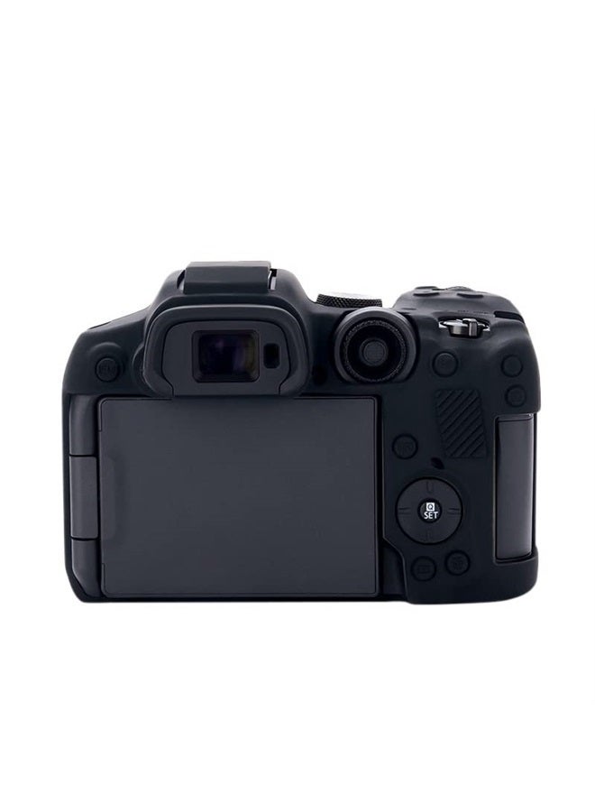 Rieibi EOS R7 Camera Case, Silicone Case for Canon eos r7 Digital Camera, Protective Cover Silicone for Canon r7 - Black - Image 4