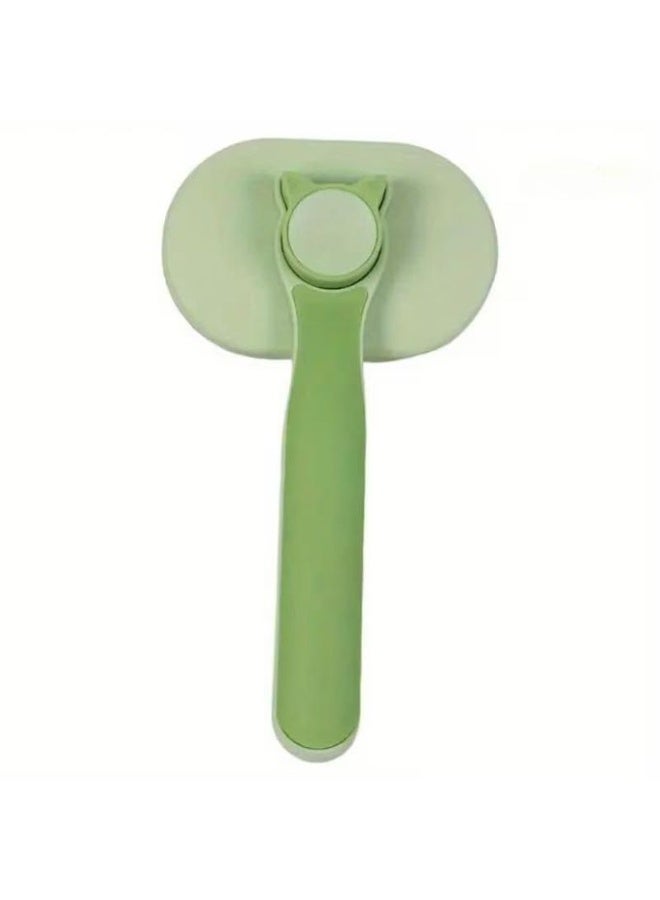 فرشاة تنظيف ذاتي لتساقط شعر الكلاب والقطط، أداة إزالة الشعر المتساقط والمعطف السفلي بسهولة مع تدليك لطيف للحيوانات الأليفة