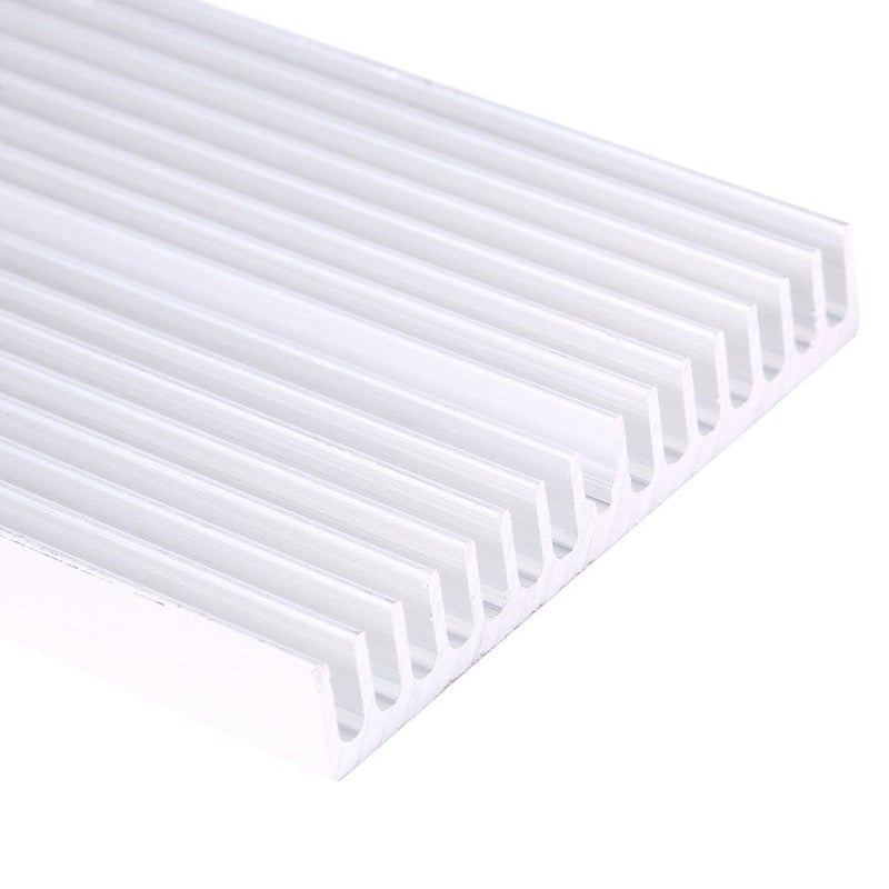 مشتت حرارة من الألومنيوم مقاس 100x60x10 مم لرقائق التبريد التبريد DIY لترانزستور الطاقة LED IC - Image 5