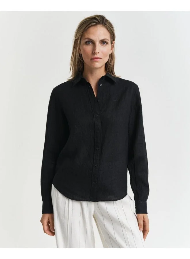 غانت قميص كتان عادي