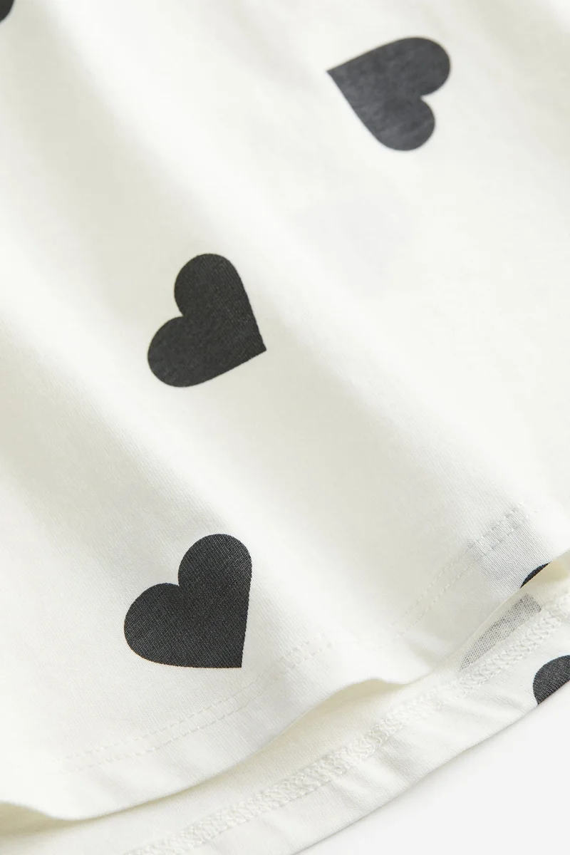 اتش اند ام فستان نوم بطبعة