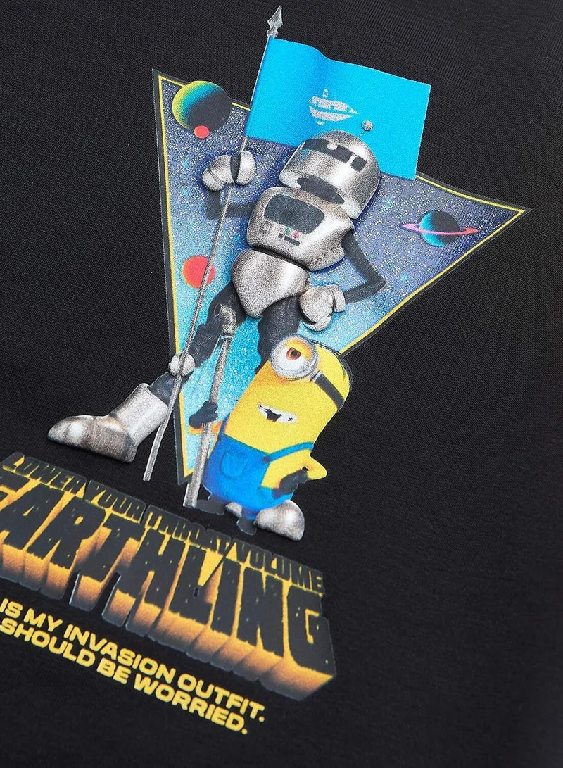 Giordano  Kids' Minions Relaxed Earthling Tee  | Best Price UAE