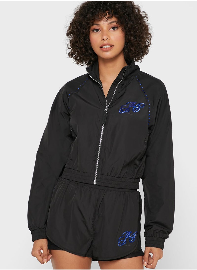 Juicy Couture - Embellished Track Jacket - Image 1