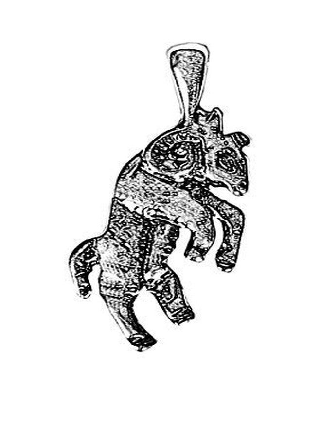 ELOISH Sterling Silver Capricorn Zodiac Pendant - Image 1