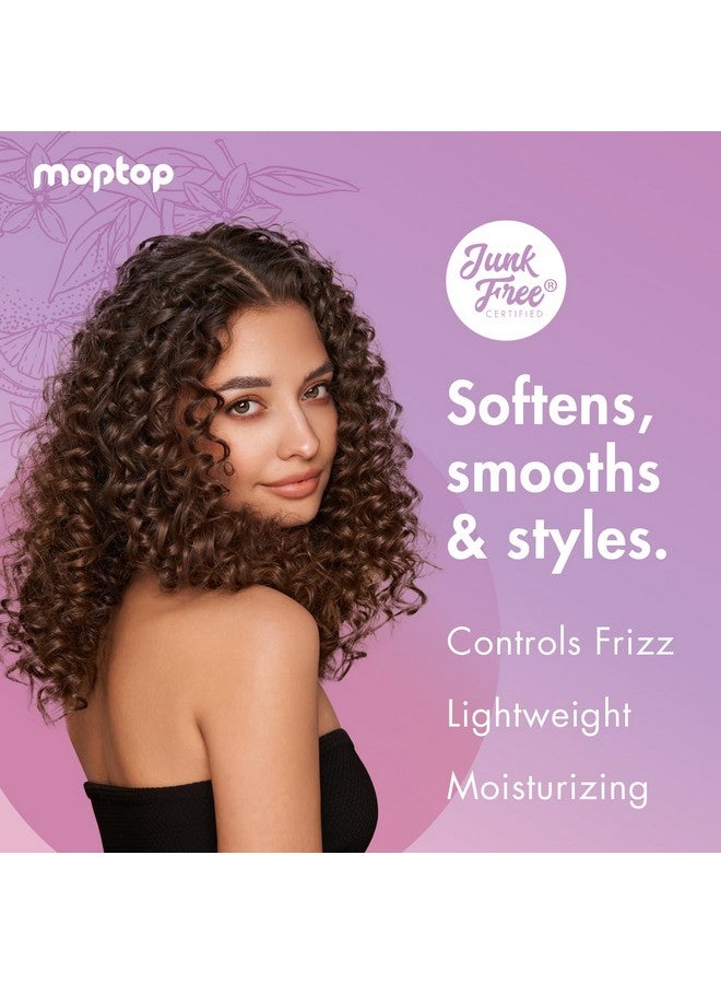 MopTop Curly Hair Custard Styling Gel For Fine Thick Wavy Curly & Kinkycoily Hair Frizz Control Moisturizer Curl Definer & Activator Curly Hair Products Junk Free 8Oz - Image 4