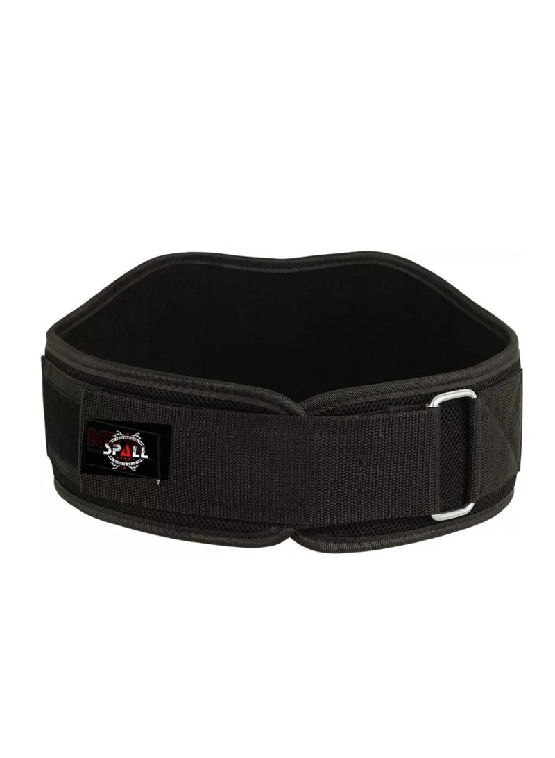 Spall Weightlifting Belt With Adjustable Buckle Gym Weightlifting Belt Perfect For Powerlifting Crossfit Training Exercise  - Image 3