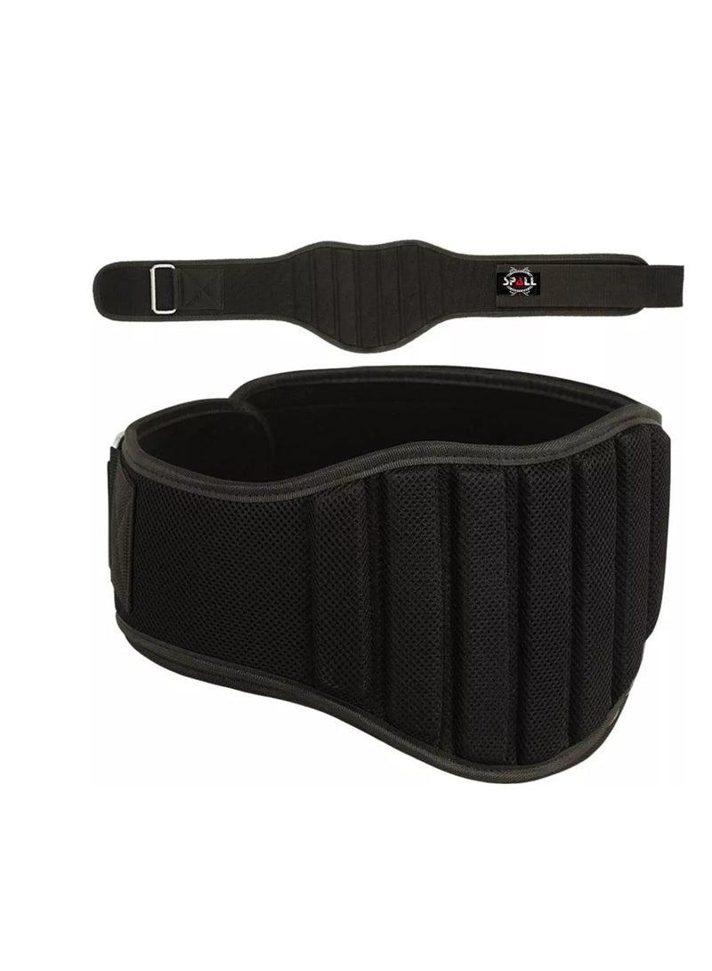 Spall Weightlifting Belt With Adjustable Buckle Gym Weightlifting Belt Perfect For Powerlifting Crossfit Training Exercise  - Image 1