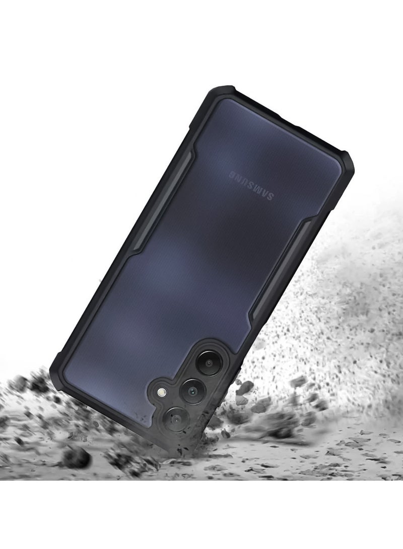 for Samsung Galaxy A25 5G Case, Camera Lens Protection Back Cover, TPU+PC Shockproof Bumper Mobile Phone Case, Anti-Yellowing Slim Fit Protective Casing - Image 5