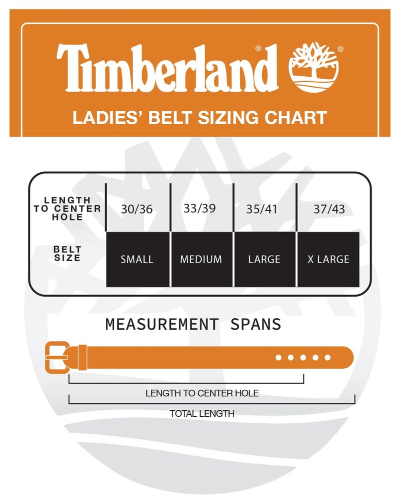 Timberland Women's Casual Leather Belt, Tan (Braided), Medium (30-34) - Image 4