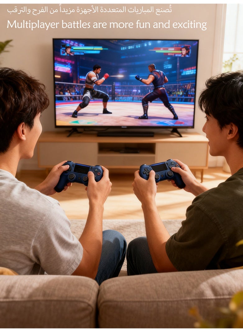 JOYFOCUS Game Controller Joysticks For PS4 Controller PC Computer Steam Wireless Bluetooth Mobile Phone Controller Blue - Image 4