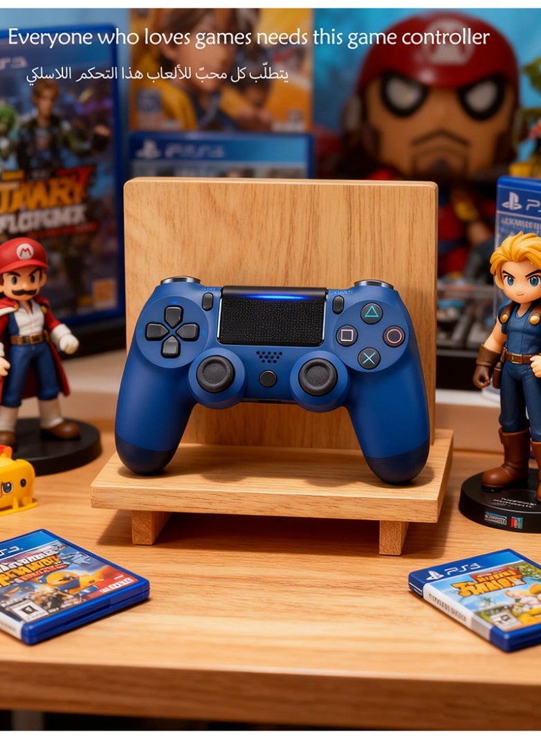 JOYFOCUS Game Controller Joysticks For PS4 Controller PC Computer Steam Wireless Bluetooth Mobile Phone Controller Blue - Image 3