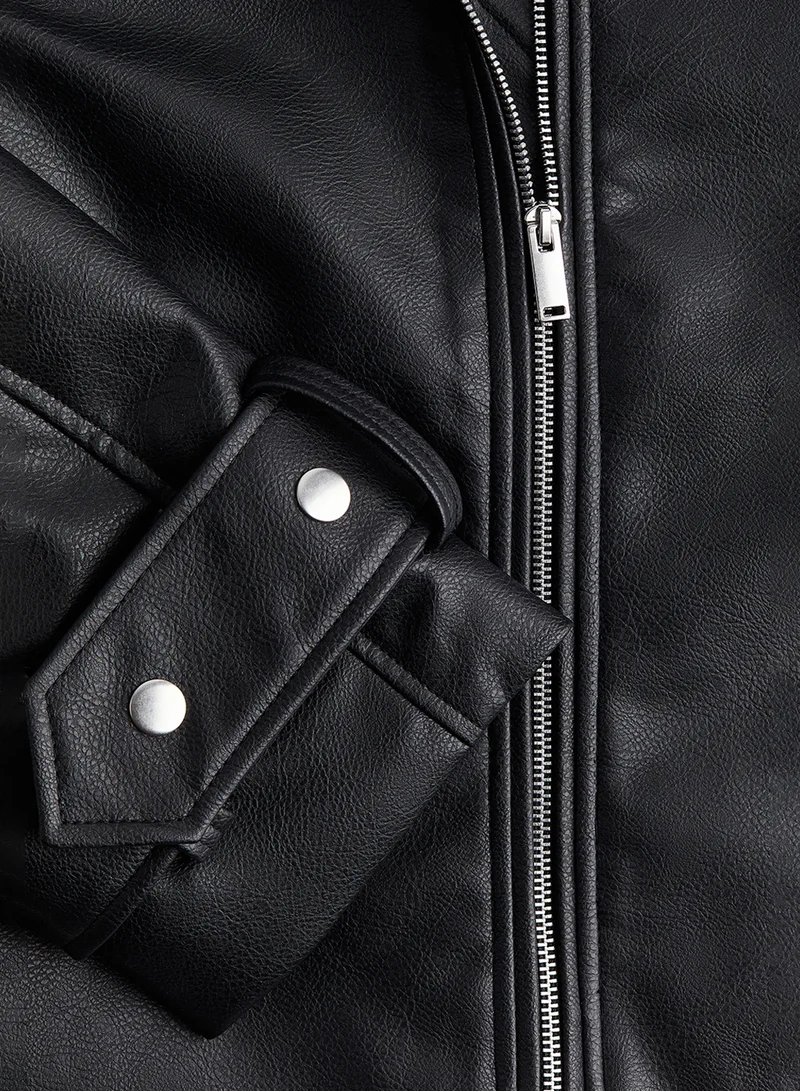 H&M Coated Jacket
