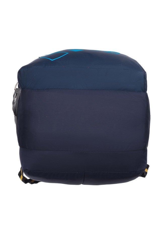 RINEZZA Spacious Kids School Backpack | School Bag | College Bag | Travel Bag for Boys & Girls | Padded Shoulder Straps | Bottle Holder (Blue) - Image 5