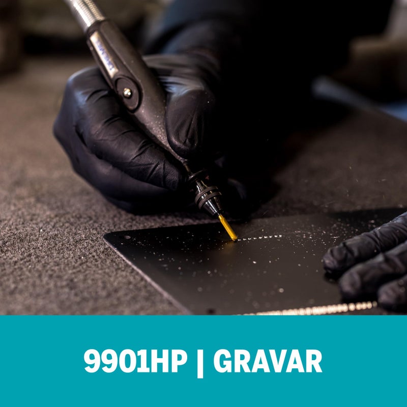 Dremel 9901HP 1/8 in. Cylinder Shape Tungsten Carbide High Performance Rotary Carving Bit - Image 4