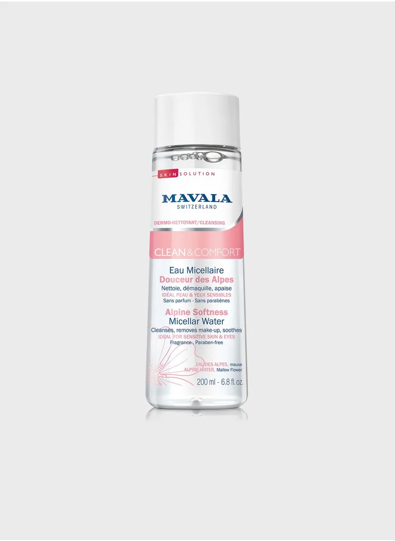 Mavala Swiss Skin Solution Clean&Comfort Alpine Micellar Water 200ml