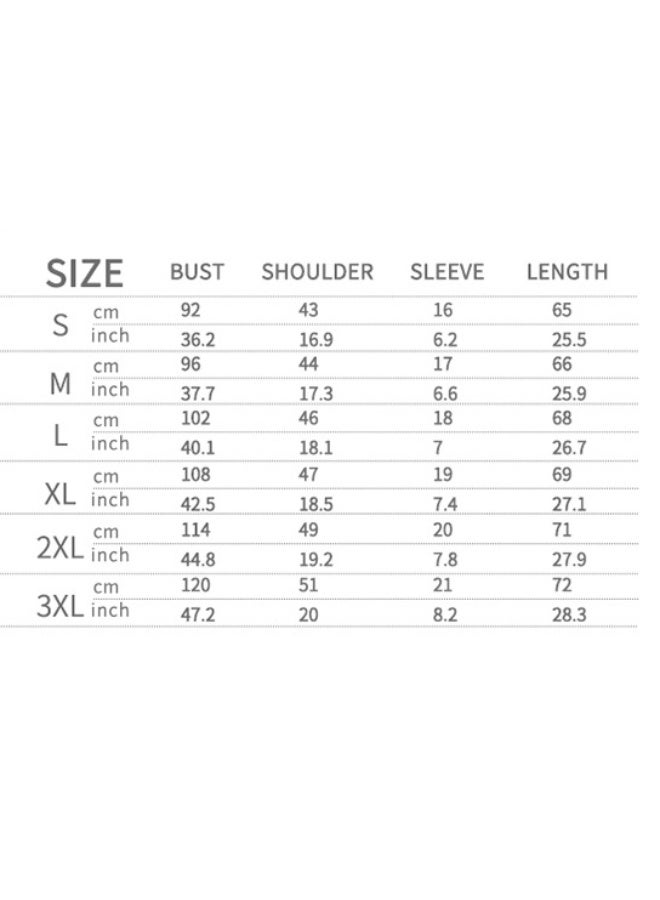 Casual Fashion With Front And Back Prints  Loose Round-neck Short Sleeves - Image 2