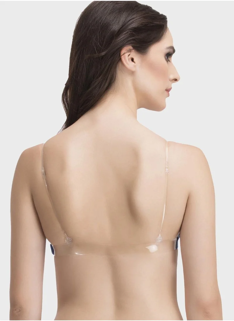 Clovia Plunge Neck Bra
