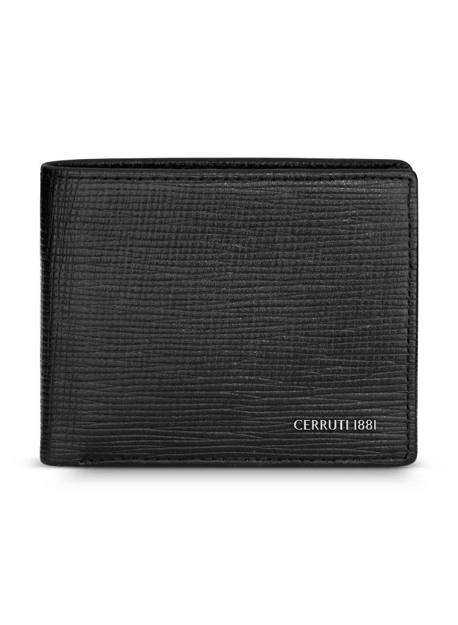 CERRUTI 1881 Black Leather Wallet for Men