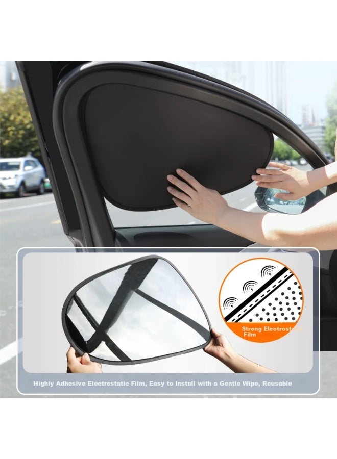 DiGallen Dijialun Car Sunshade For Side Windows, Glass Privacy Curtain, Heat Insulation And Light Blocking Cover For Vehicles - Image 4