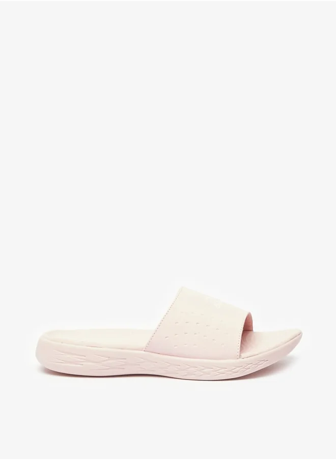 Kappa Women's Logo Detail Slip-On Slide Slippers