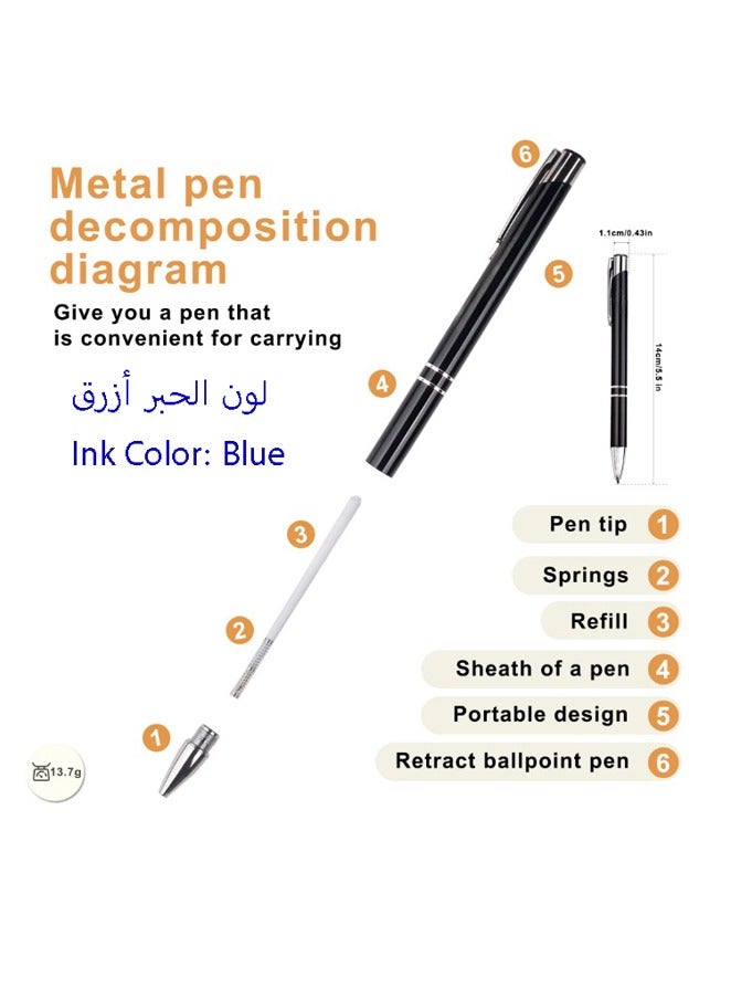 دي فاني ساعة يد للرجال من دي فاني ستانلس ستيل أنالوج بعقارب مع قلم هدية - Image 5