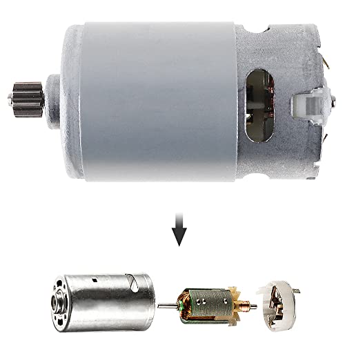 ChgImposs RS550 21V 19500 RPM DC Motor with Two-Speed 12 Teeth and High Torque Gear Box for Electric Drill/Screwdriver - Image 5